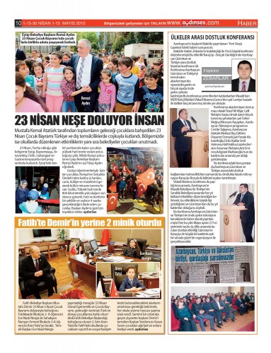 aydınSes gazetesi'nen Heryer Engel uyarası dikkate alınsaydı...