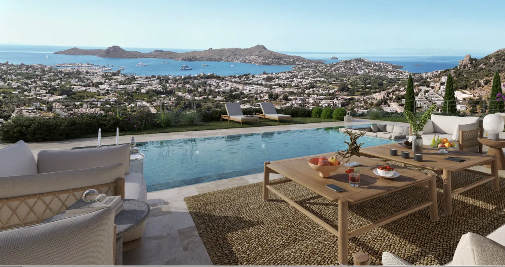 Rev Blue Zone Ile Bodrum Villası