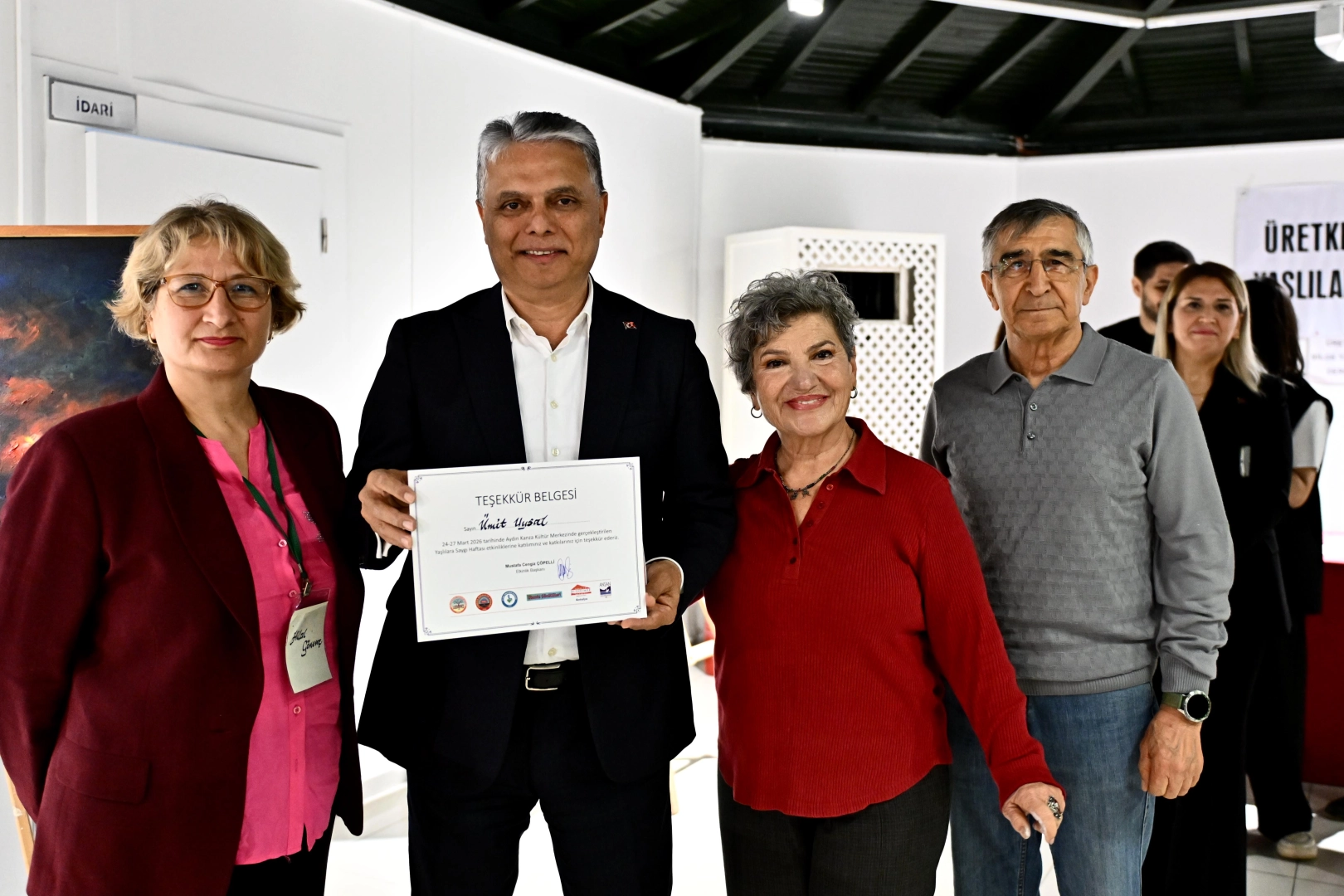 Antalya Muratpaşa'da Başkan Uysal'dan yaşlı dostu kent vurgusu