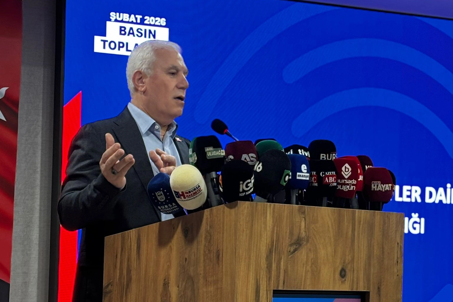 Bursa'da İYİ Parti ve Anahtar Parti'den Mustafa Bozbey açıklamaları