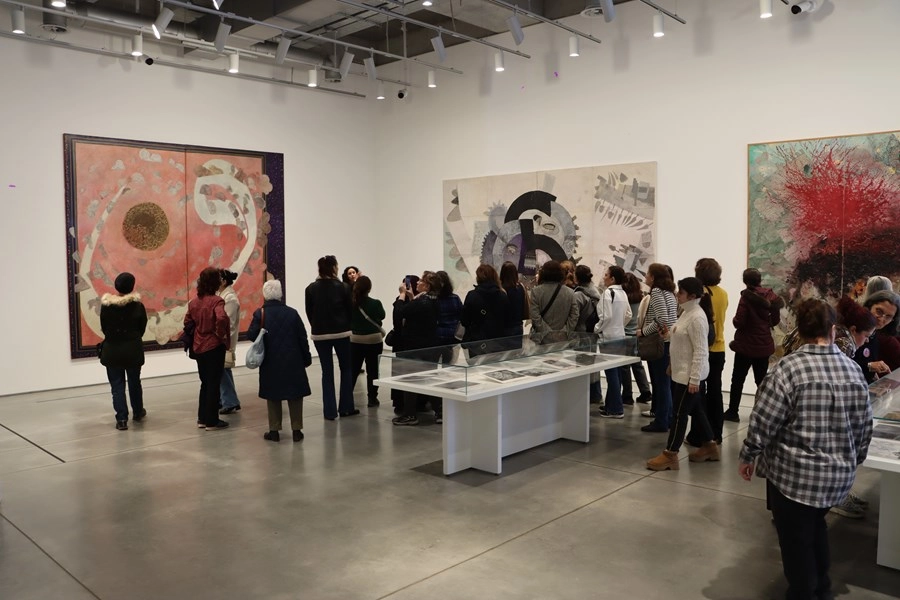 İstanbul Maltepeli kadınlar İstanbul Modern'i gezdi