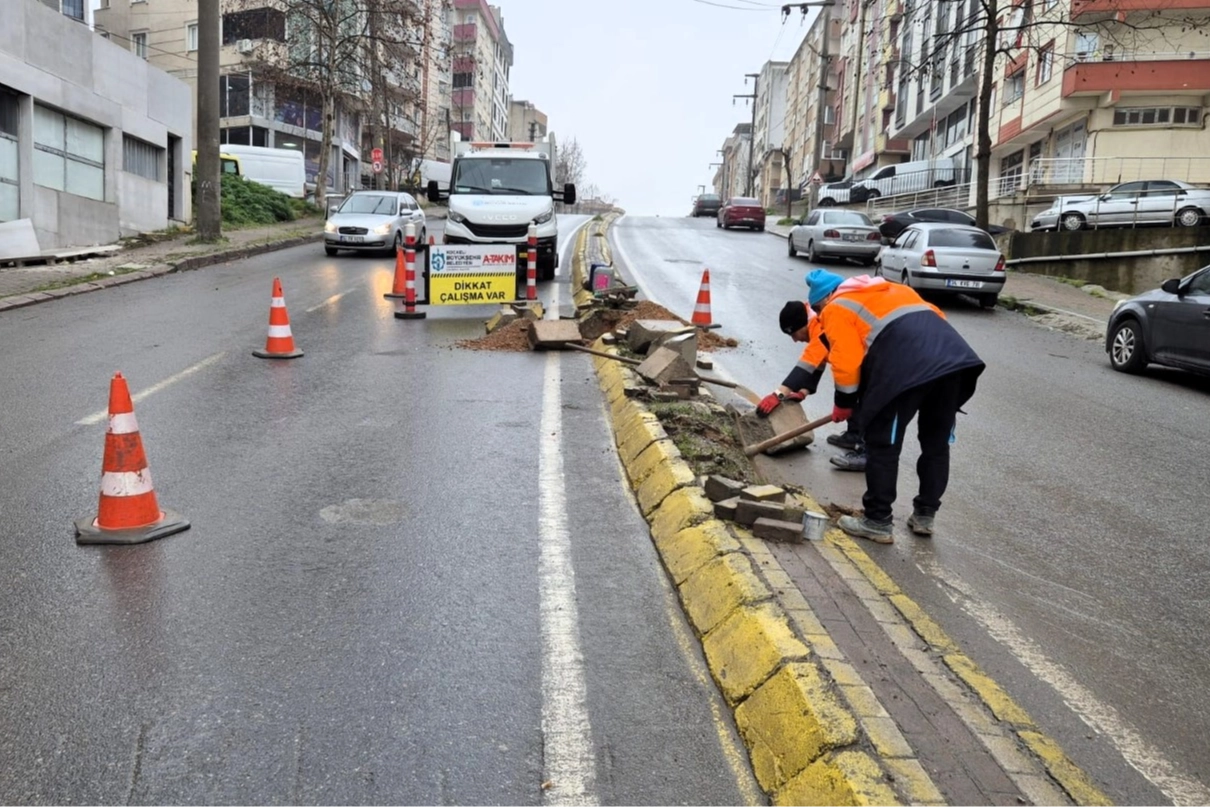 Kocaeli'den yaya ulaşımına güvenli dokunuş