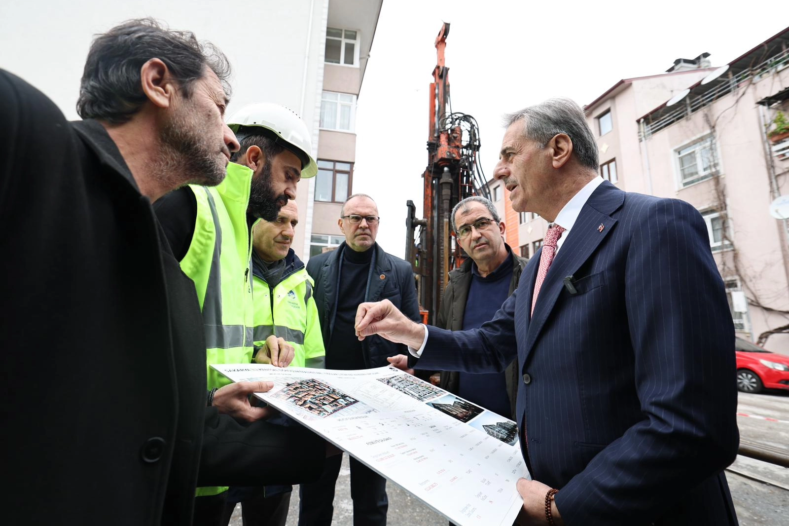 Sakarya'da Başkan Alemdar Tığcılar'daki çalışmalarını inceledi