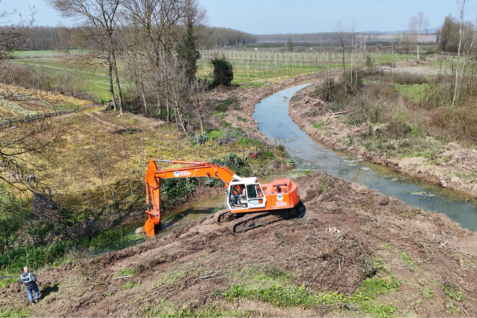 Sakarya'da tarım arazilerine yoğun çalışma