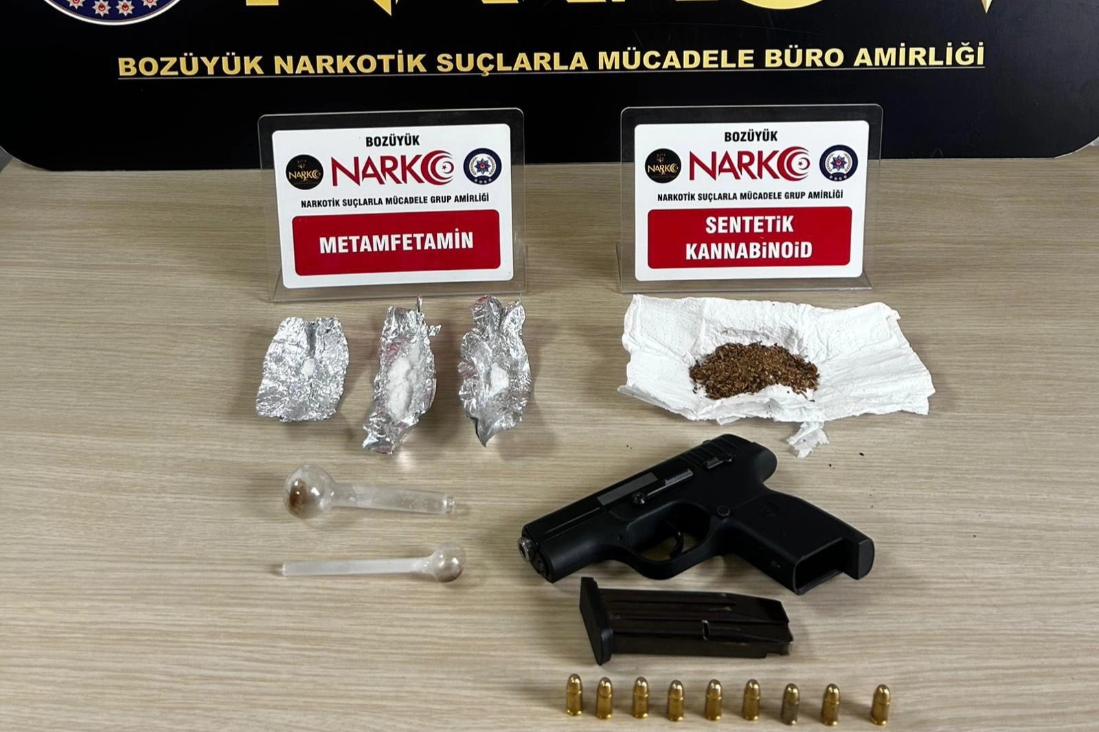 Bilecik'te narkotik operasyonu