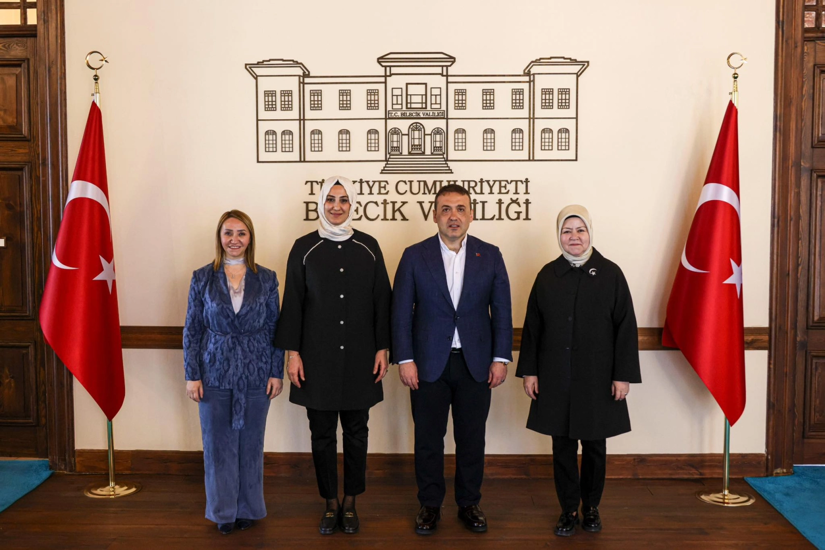 Bilecik'te Pazaryeri'nde Başkan Tekin'den Vali Sözer'e ziyaret