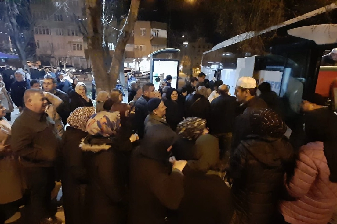 Edirne Keşan'da Umre heyecanı