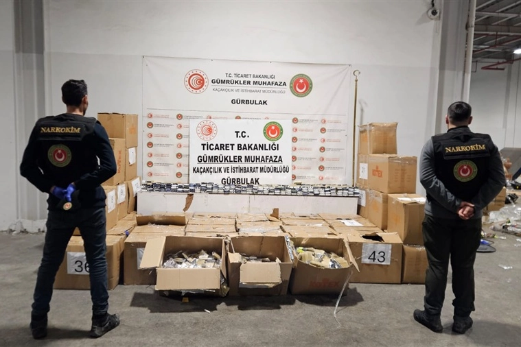 Gümrüklerde dev operasyon... 3 ayda 21,8 milyar TL'lik kaçak eşya ve uyuşturucu