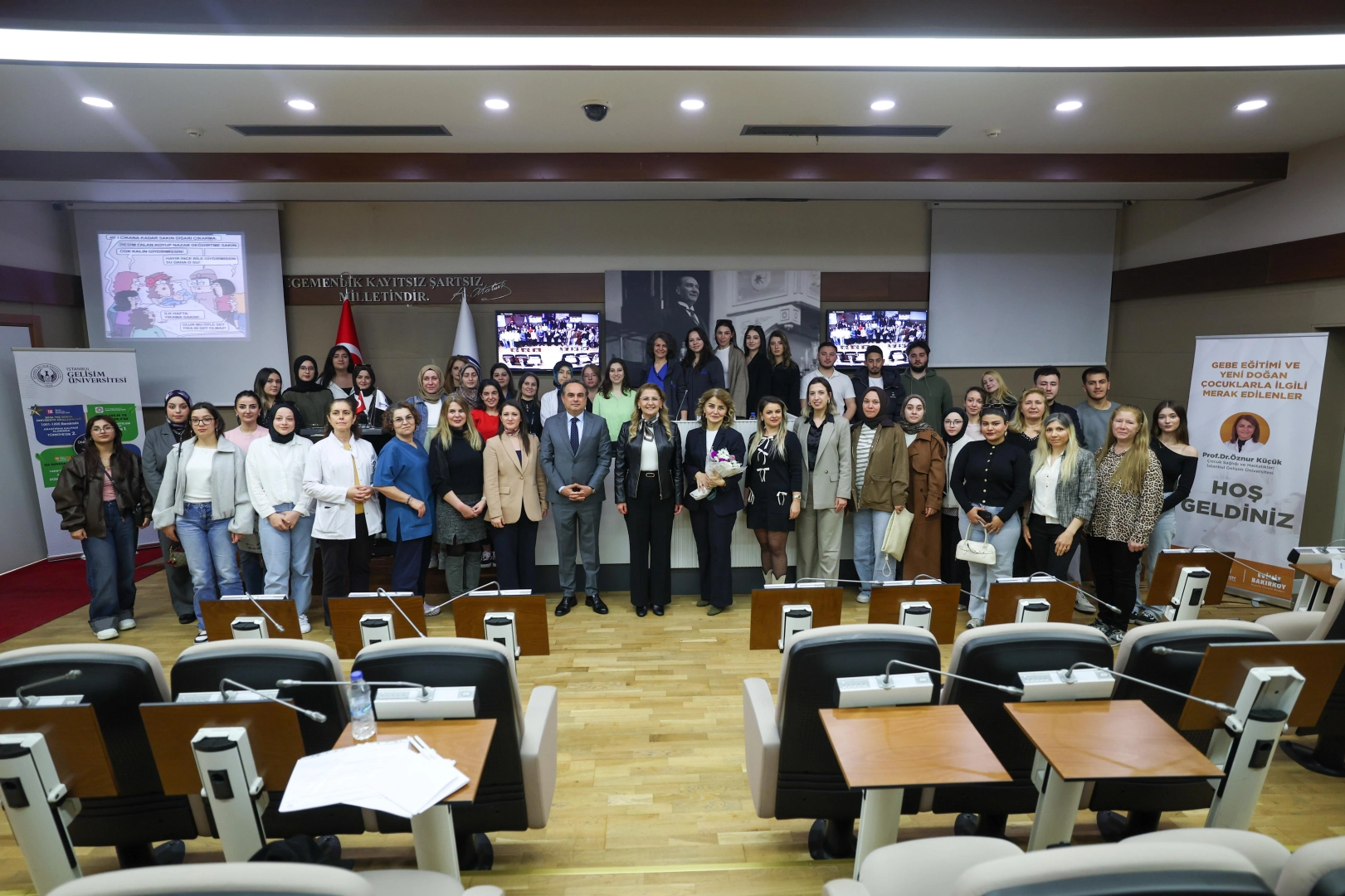 İstanbul Bakırköy'de gebelik eğitimi verildi