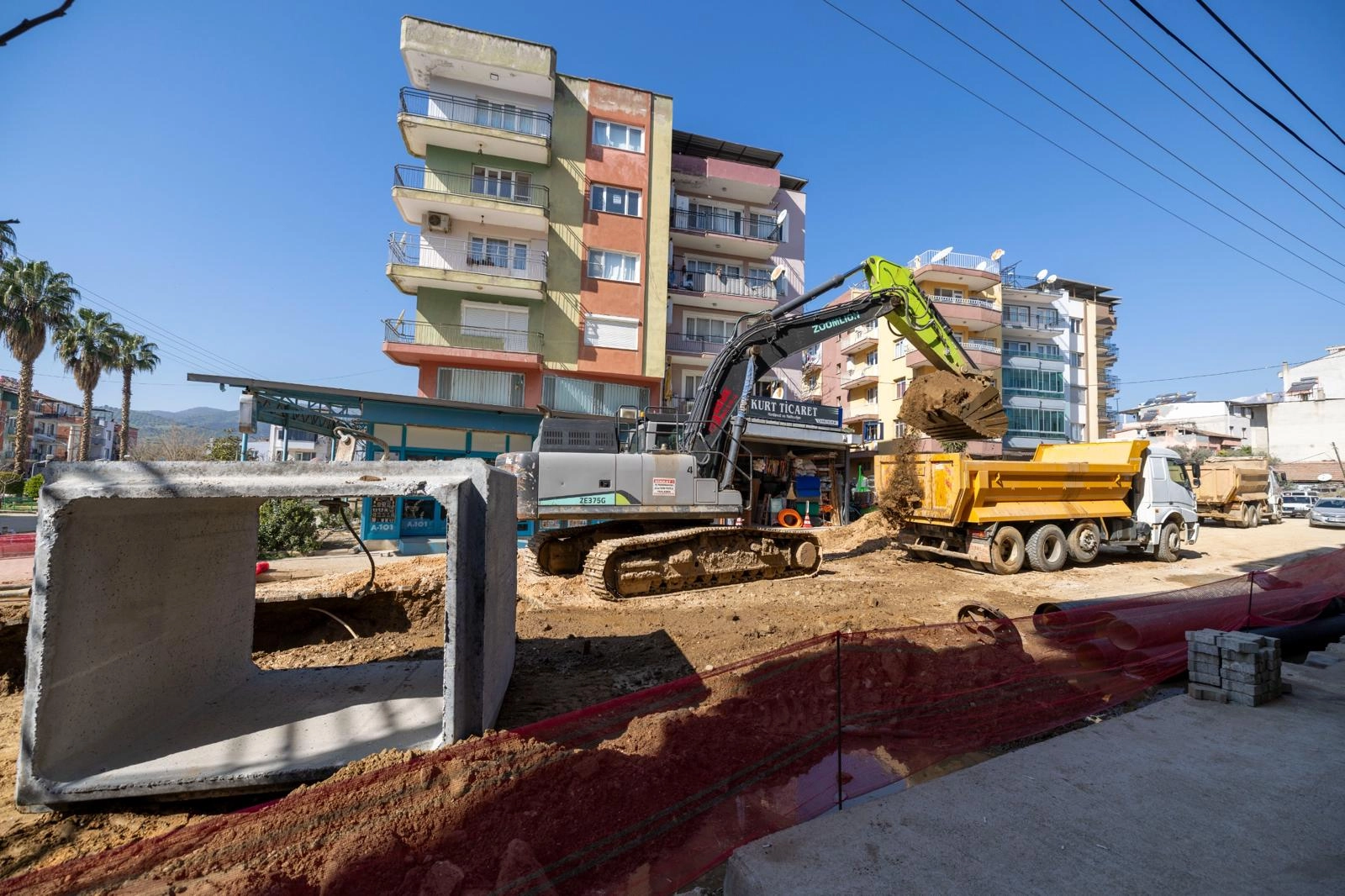 İzmir Kiraz'da taşkınlara karşı 100 milyon liralık altyapı atağı