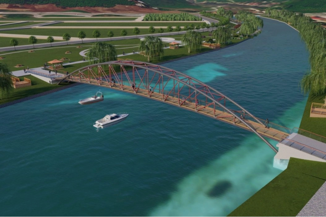 Ordu Turnasuyu Kordon Park'a yaya köprüsü geliyor