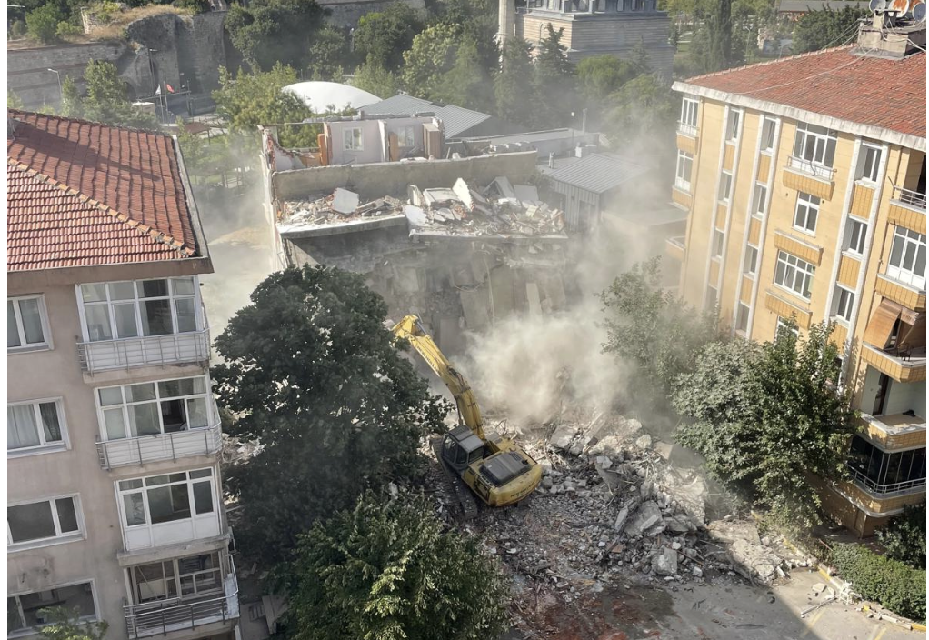 1Fatih Sitesi Yıkım