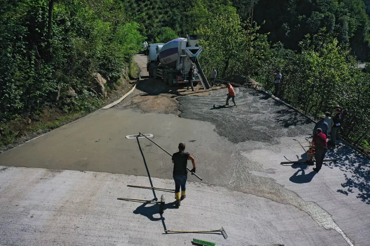 Ordu Büyükşehir'den Akgüney'e konforlu yol
