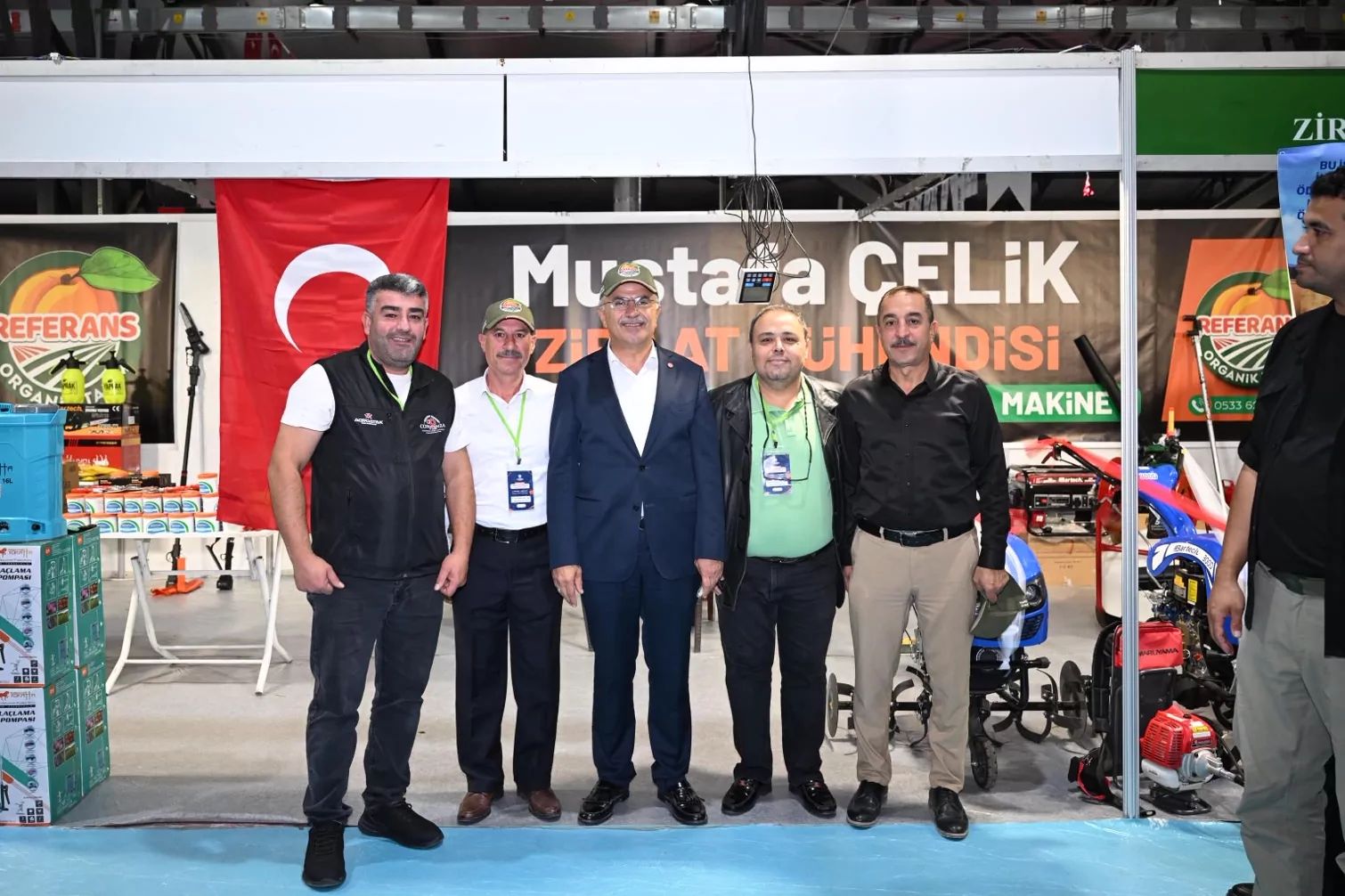 Malatya'da Tarım Hayvancılık ve Gıda Fuarı'na Başkan Er'den ziyaret