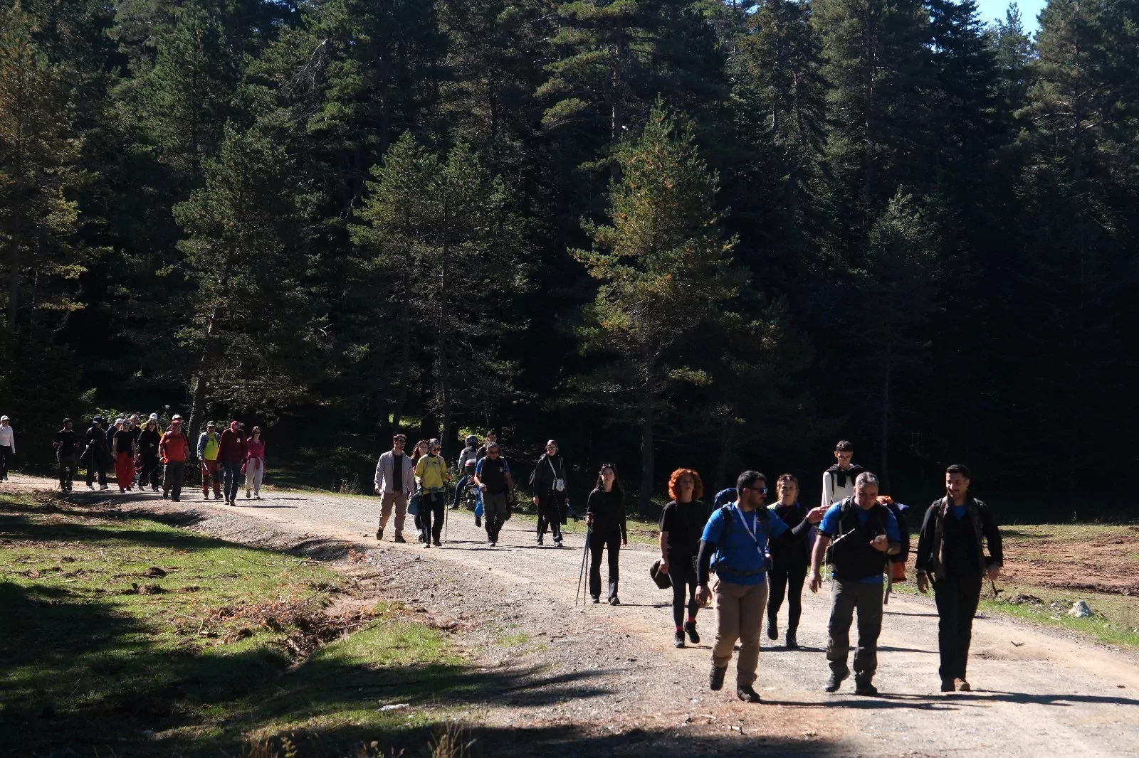 Sakarya'da sonbahar doğa yürüyüşleri devam ediyor