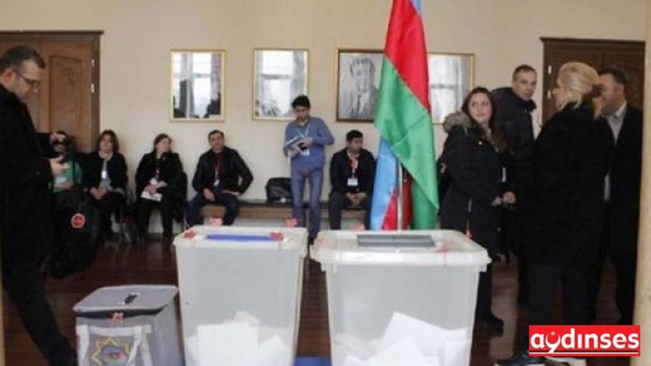 Azerbaycan'da, Aliyev'in partisi 70 koltuk kazandı
