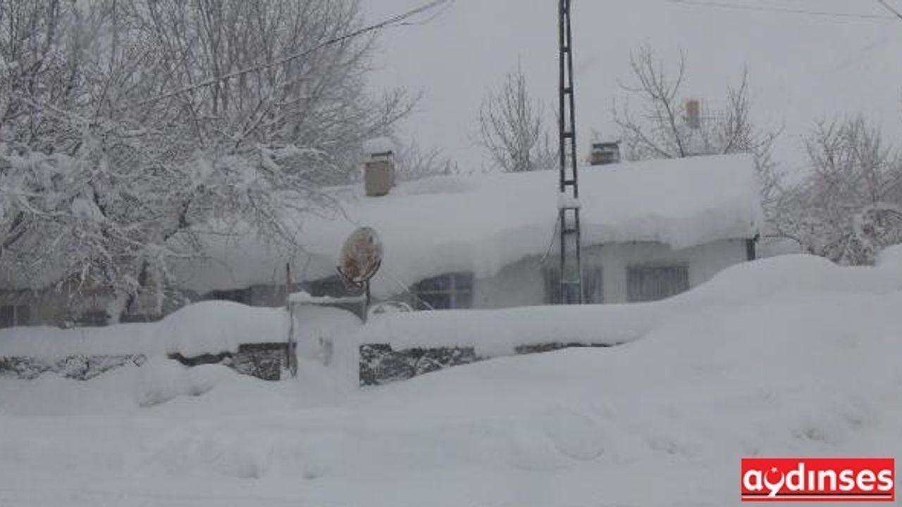 Bitlis’te kar kalınlığı 2 metreyi aştı, 580 yerleşim yerinin yolu ulaşıma kapandı (2)