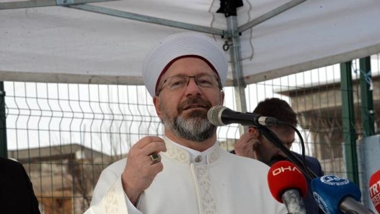 Erbaş: Kur'an kurslarımız, şeytandan korunmuş bölgelerdir