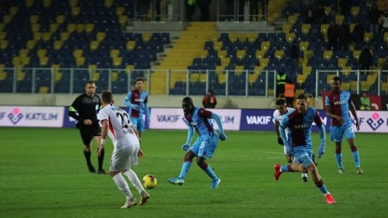 Gençlerbirliği - Trabzonspor: 0-2