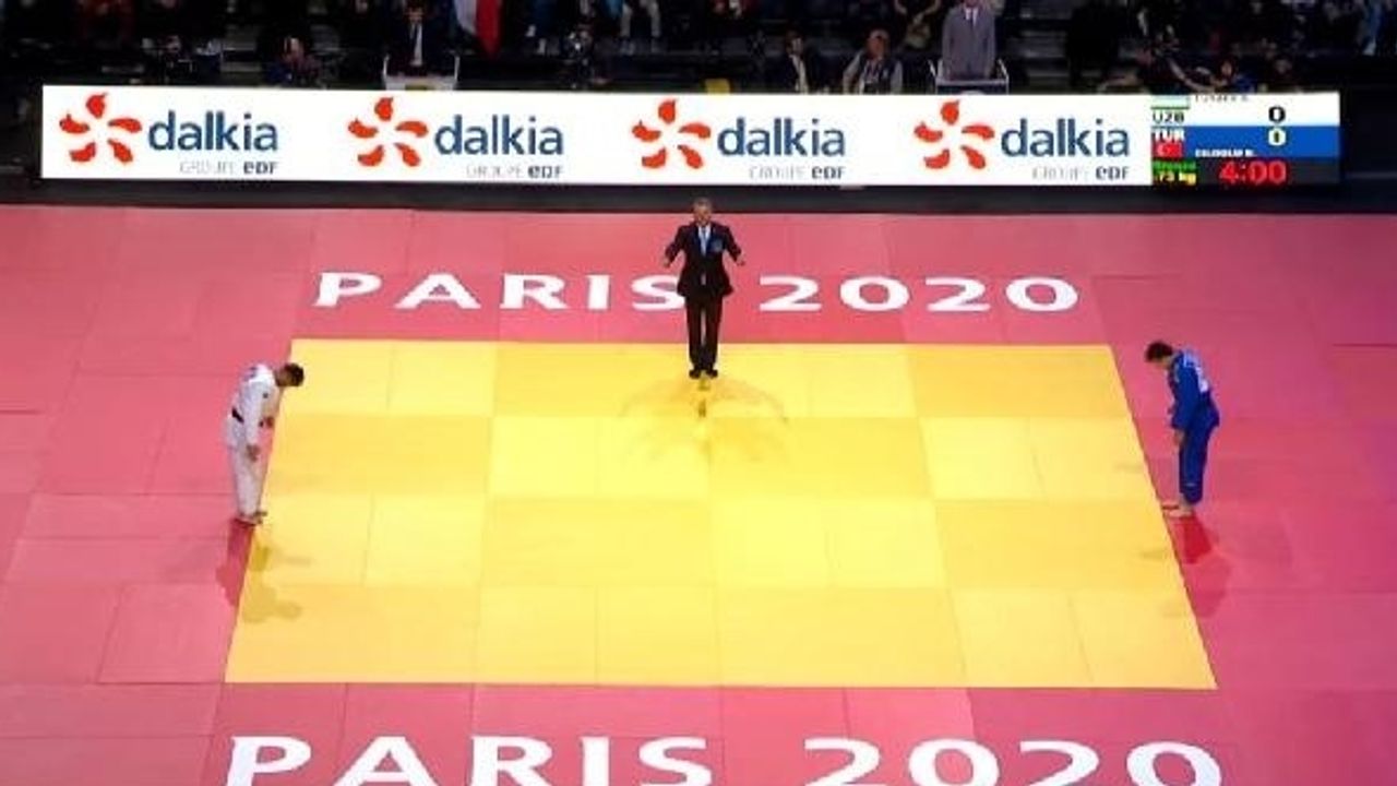 Milli judocular Mihraç Akkuş ve Bilal Çiloğlu Paris Grand Slam'de beşinci oldu