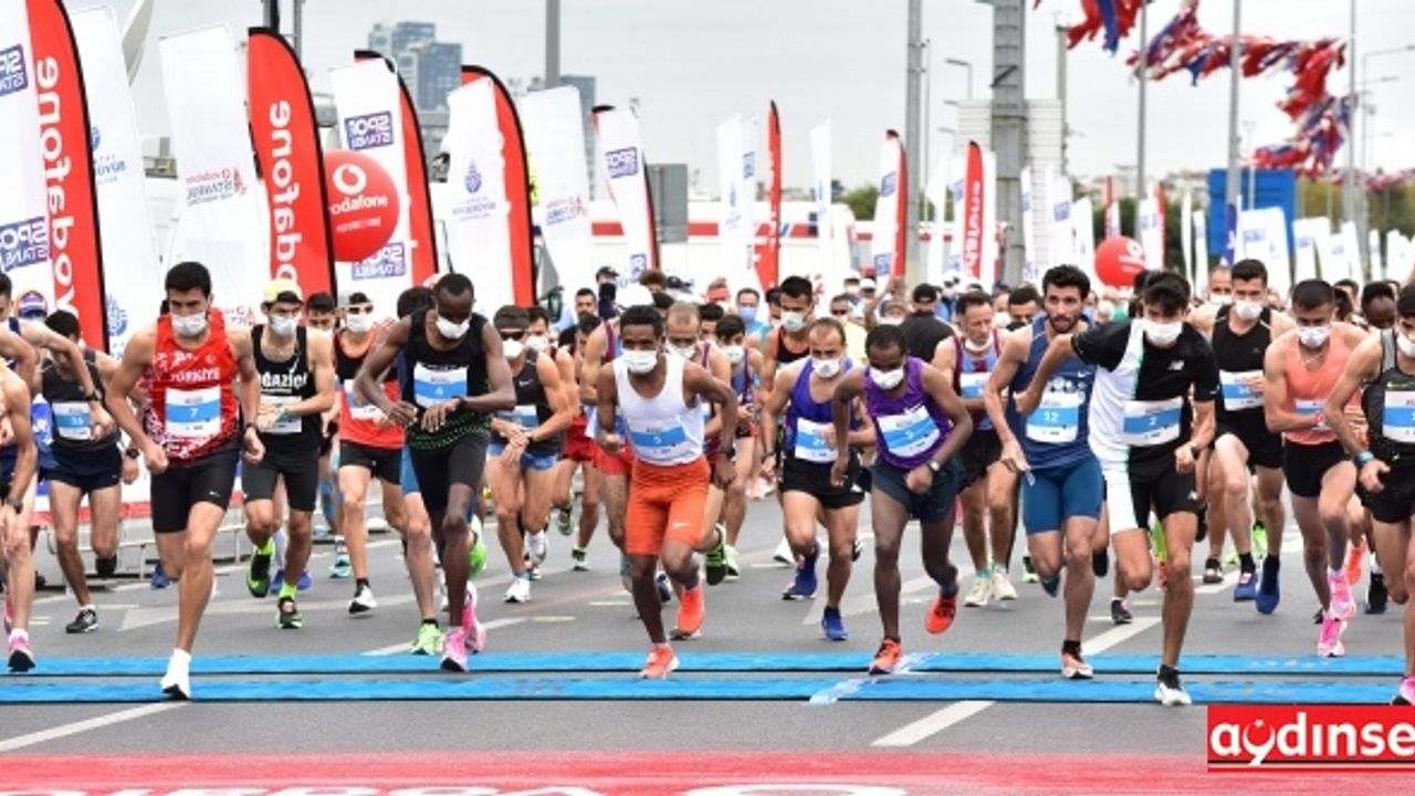 Vodafone 15. İstanbul Yarı Maratonu üst düzey hijyen standartlarıyla koşuldu