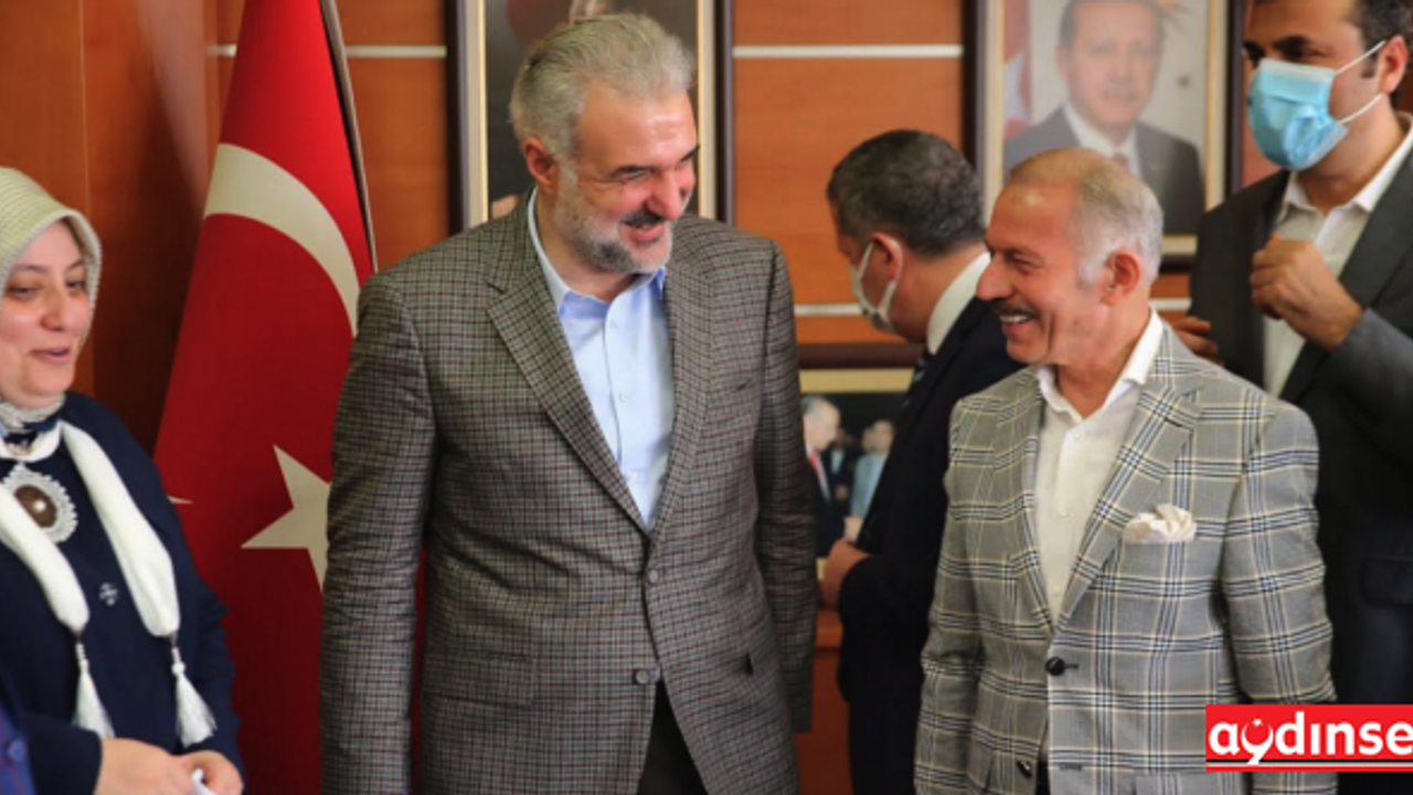 AKP İl Başkanı Kabaktepe'den Başkan Aydıner'e ziyaret