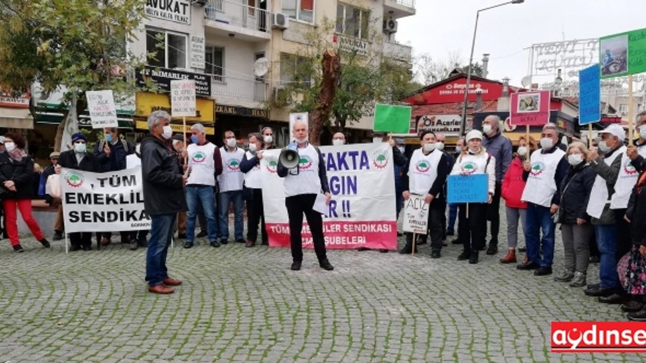 Emeklilerden eylem: İnsanca bir yaşam sürmek istiyoruz    