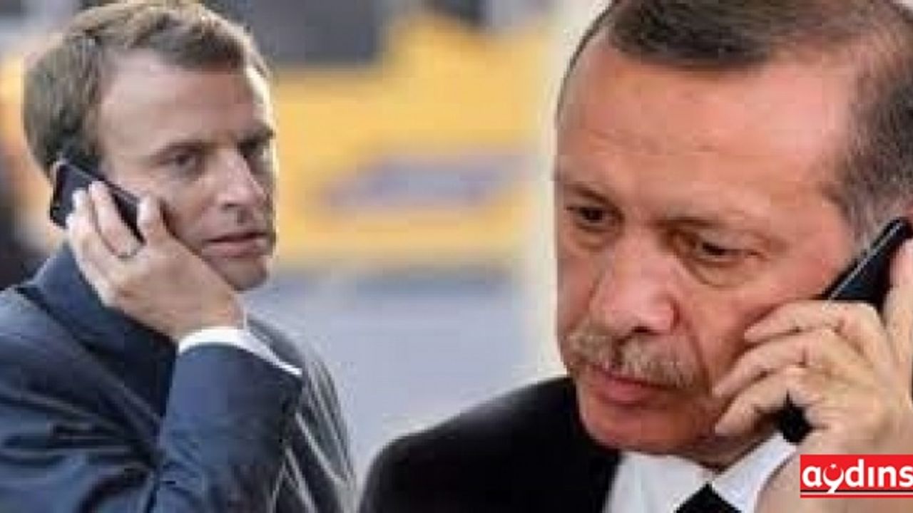 Erdoğan, Fransa Cumhurbaşkanı Macron ile telefonda görüştü