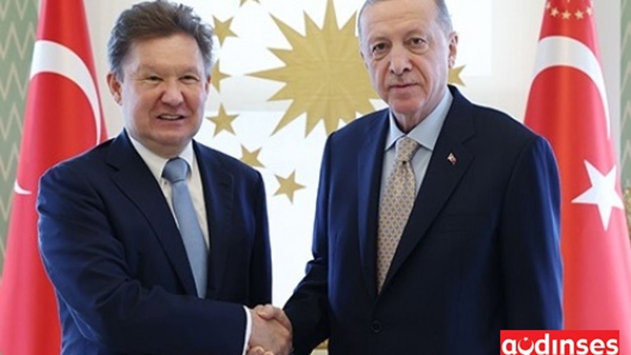 Erdoğan ile Gazprom CEO’su doğalgazı görüştü
