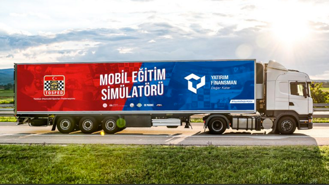 TOSFED Mobil Eğitim Simülatörü Kahramanmaraş'ta