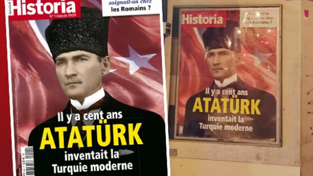 Historia Atatürk'ü kapak paptı: Cumhuriyet lideri