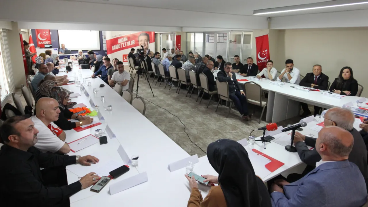 Saadet Partisi'nden “Uyuşturucuyla Mücadele” Çalıştayı