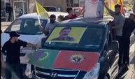 PKK Silah Bırakma gününde Teröristbaşı APO için yürüdü!...