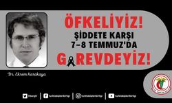 Sağlıkçı Doktarlar sokağa döküldü... Sağlıkta Şiddet Türkiye'de protesto ediliyor
