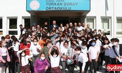 Türkan Şoray İlkokulu yenilendi