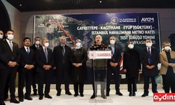 Gayrettepe- Kağıthane- Havalimanı Metro Hattı& testten geçti
