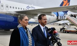 İsrail Cumhurbaşkanı Herzog, Türkiye'de resmi törenle karşılanıyor