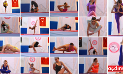 Türkiye Yoga Asana Yarışması nefes kesti