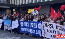 Atanmayan '100 bin Öğretmen Ulus'ta eylem yaptı