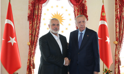 Cumhurbaşkanı Erdoğan, Hamas Siyasi Büro Başkanı İsmail Heniyye’yi kabul etti