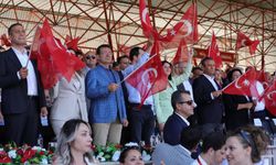 CHP Genel Başkanı Özgür Özel Kırkpınar Yağlı Güreş gturnovasında