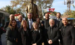 Güzelbahçe'ye Atatürk’ün yeni heykeli dikildi