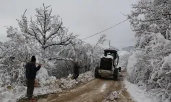 Artvin'de kar köylere ulaşımı kesti