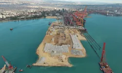 Mersin Limanı genişliyor... Kapasitesi 1 milyon TEU artacak