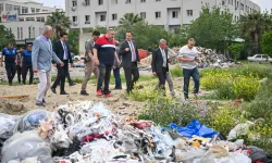 Bornova'dan Ayakkabıcılar Sitesi’nde atık temizliği seferberliği