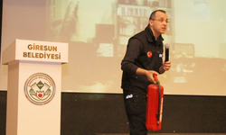 AFAD Tarafından Giresun  Belediyesi personeline Farkındalık Eğitimi