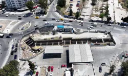 Hastane yolcuları için özel yaya tüneli