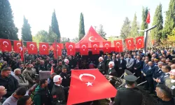 Şehit Uzman Çavuş Emre Sayın son yolculuğuna uğurladı