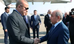 Cumhurbaşkanı Erdoğan Zafer Günü için Bakü'de