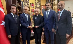 Türkiye Bisiklet Federasyonu'ndan Bahçeli'ye ziyaret